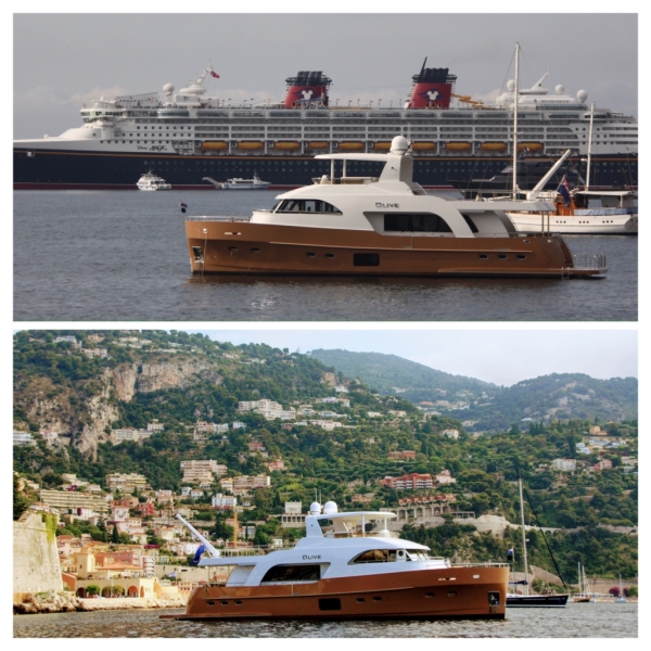 Disney ship with Olive