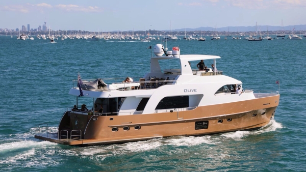 Olive at the Americas Cup 2020